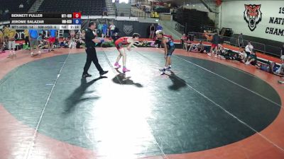 138 lbs Bennett Fuller, Montana 1 HS Boys vs Jerome Salazar, New Mexico HS Boys