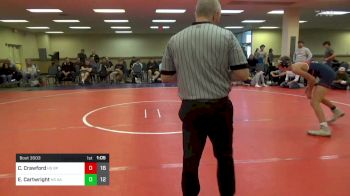 138 lbs Rr Rnd 1 - Caleb Crawford, Bethel Park HS vs Ethan Cartwright, All American HS