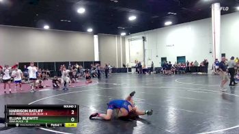 144 lbs Round 2 (8 Team) - Elijah Blewitt, Iowa Black vs Harrison Ratliff, S.E.O. Wrestling Club- Blue