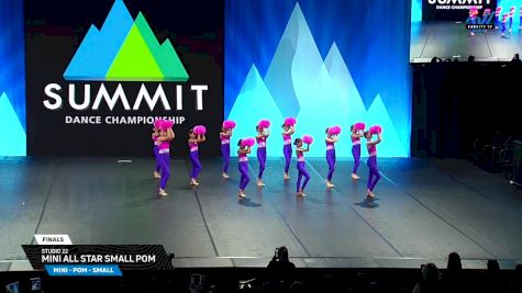 Studio 22 - Mini All Star Small Pom [2025 Mini - Pom - Small Finals] 2025 The Dance Summit