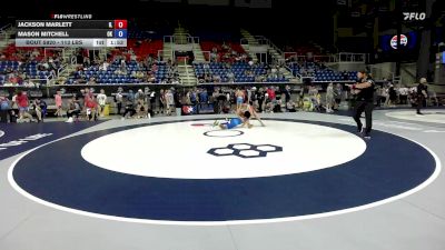 113 lbs Cons. Sub-rd Of 64 - Jackson Marlett, IL vs Mason Mitchell, OK