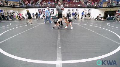 46 lbs Rr Rnd 1 - Audalie Deloera, Tuttle Wrestling Club vs Zola Smith, HBT Grapplers