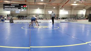 125 lbs Cons. Round 7 - Kendyll Salyer, Seneca East High School vs Kendleigh Dowalter, Grove City High School