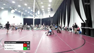 159 lbs Rr Rnd 4 - Hudson Slutsky, Prime Wrestling Club Red vs Michael Malfitano, Olympic