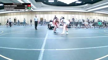 130 lbs Consi Of 16 #1 - Kaelena Ahrens, Vacaville WC vs Evelyn Scott, Deer Park