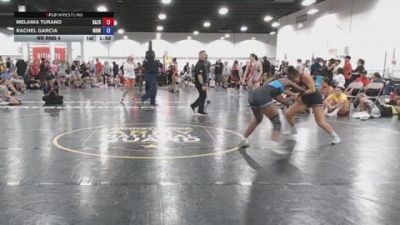 130 lbs Rr Rnd 4 - Melania Turano, Razor PinkWave - GK12E vs Rachel Garcia, Black Mambas - GK12E