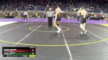 D3-175 lbs Semifinal - Bart Laretz, Napoleon HS vs Gavin Craner, Belding Area HS