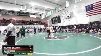 140 lbs 1st Place Match - Julianne Cimarusti, West Covina vs Gianna Lopez, Penninsula