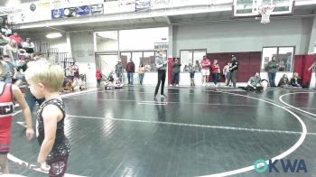 40 lbs Final - Erik Avila, Ponca City Wildcat Wrestling vs Kylan Sepeda, Blackwell Wrestling Club
