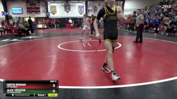 144 lbs Cons. Round 1 - Alex Venzor, Columbus/WMU vs Aidyn Roman, CR Kennedy