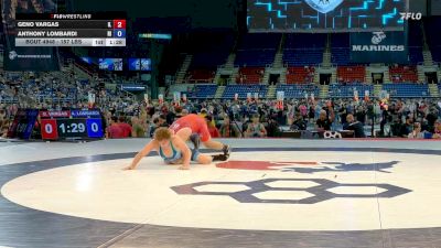 157 lbs Cons. Rd Of 64 - Geno Vargas, IL vs Anthony Lombardi, RI
