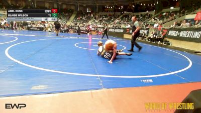 105 lbs Consi Of 8 #2 - Abel Rusk, South Central Punisher Wrestling Club vs Blaise Wilson, Young Guns