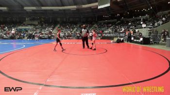 82 lbs Round Of 32 - Haven Pohlsander, RAW Wrestling Club vs Alaina Chambers, Lancaster Wrestling Club