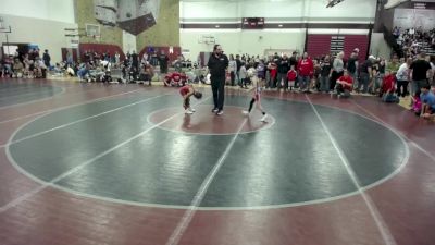 56 lbs Quarters - Matthew Bakkedahl, MR/USC Longhorns vs Lightning Whiterabbit, Coon Rapids Mat Bandits Wrestling Club