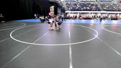 5th - 6th grade - 98 Champ. Round 1 - Hunter Oliver, Moen Wrestling Academy vs Kiptyn Youngblut, Immortal Athletics WC