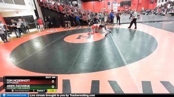 138 lbs Cons. Round 4 - Tom Mcdermott, BOLINGBROOK vs Aiden Zacharuk, Machesney Park (HARLEM)