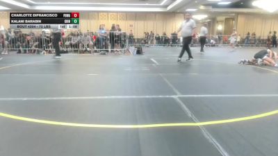 72 lbs Round Of 32 - Charlotte DiFrancisco, Poway Elite vs Kalani Barabin, Grindhouse WC