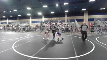 80 lbs Quarterfinal - Valeria Cerna, Southwest Stallions WC vs Aniyah Borquez, Red Wolf WC