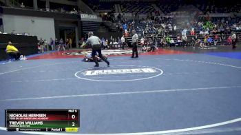 144 lbs Quarterfinal - Trevon Williams, Springs Elite WC vs Nicholas Hermsen, Toss Em Up Wrestling Academy