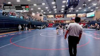 152 lbs Semifinal - Gianna Cedeno, Richardson Berkner vs Cassidy Castro, Klein Oak