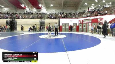 68-74 lbs Cons. Round 3 - Tyler Frepan, Contenders WA vs Maddon Gonzalez, New Castle Youth WC