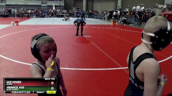 75 lbs Champ. Round 1 - Merrick Aus, Quad County vs Ace Moses, HLWW