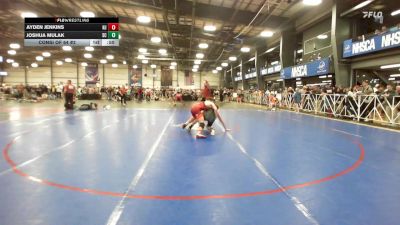 145 lbs Consi Of 64 #2 - Ayden Jenkins, NJ vs Joshua Mulak, SC