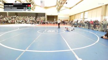 68-M lbs Round Of 16 - Mason Monell, Xtreme Wrestling vs Matthew Benedetti JR, Power Half Wrestling Academy