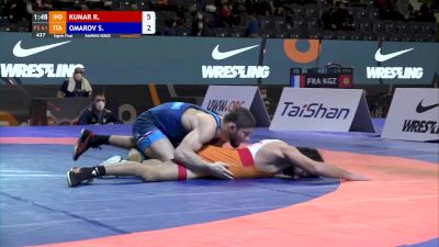 61 kg - Ravi Kumar, IND vs Shamil Omarov, ITA