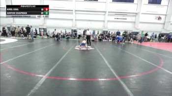 B-45 lbs Quarterfinal - Axel Leal, OH vs Justus Chapman, WV