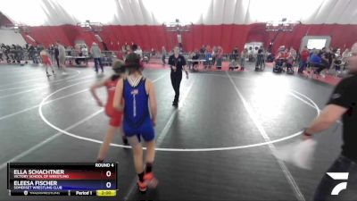 90-95 lbs Round 4 - Ella Schachtner, Victory School Of Wrestling vs Eleesa Fischer, Somerset Wrestling Club