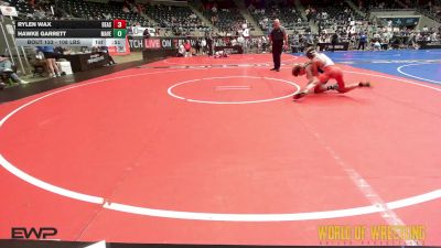 108 lbs Consi Of 8 #1 - Rylen Wax, Beastmode vs Hawke Garrett, Maverick