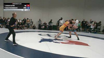 77 kg Champ. Rd Of 16 - Logan Glynn, The Best Wrestler vs Evan Roudebush, West Point Wrestling Club