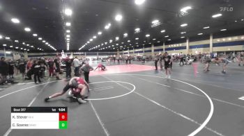 175 lbs Semifinal - Kelan Stever, Silverback WC vs Cody Soares, Oakdale WC