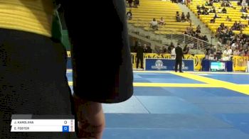 JONNA KAROLIINA vs ELIZABETH FOSTER 2018 World IBJJF Jiu-Jitsu Championship