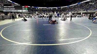 117 lbs Round Of 16 - Rolly Walylko, Conemaugh Twp. vs Marcus Lawler, Bishop McDevitt