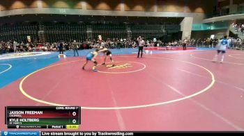 113 lbs Cons. Round 7 - Jaxson Freeman, Caldwell vs Kyle Holtberg, St. Mary`s