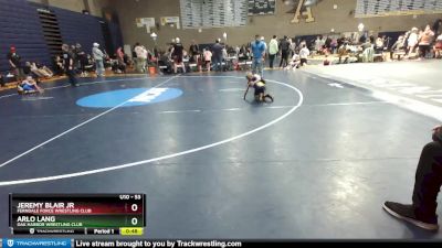 53 lbs 3rd Place Match - Arlo Lang, Oak Harbor Wrestling Club vs Jeremy Blair Jr, Ferndale Force Wrestling Club