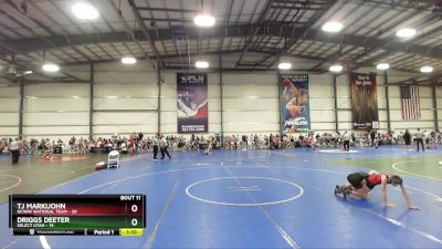 80 lbs Rd# 6- 9:00am Saturday Final Pool - Driggs Deeter, SELECT Utah vs TJ Markijohn, NCWAY National Team