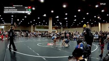 125 lbs Champ. Round 1 - Gavin Phillips, Panther Paws Youth Wrestling vs Case Gustafson, Florida Scorpions