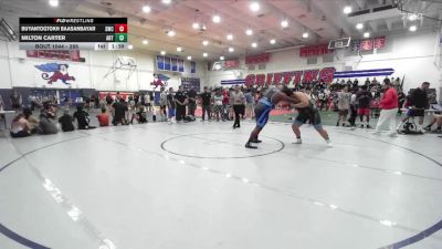 285 lbs Round 1 - Milton Carter, Silverback Wrestling Club vs Buyantogtokh Baasanbayar, Silverback Wrestling Club