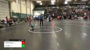 40 lbs Prelims - Brigham Schweitzer, Broken Bow Wrestling Club vs Decker Culek, Kimball Wrestling Club
