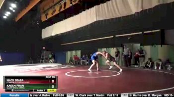 170 lbs Round 2 - Mack Seaba, Clarion-Goldfield-Dows vs Kaden Phan, Clear Creek-Amana