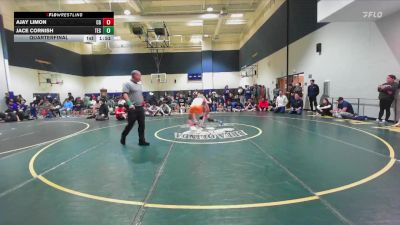 108 lbs Quarterfinal - Jace Cornish, Tesoro vs Ajay Limon, California Grapplers
