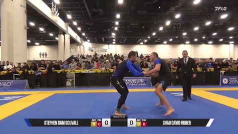 Chad David Huber vs Stephen Sam Souvall 2025 World IBJJF Jiu-Jitsu No-Gi Championship