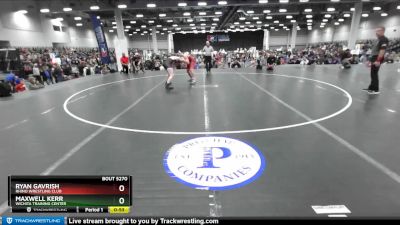 157 lbs Cons. Round 4 - Maxwell Kerr, Wichita Training Center vs Ryan Gavrish, Rhino Wrestling Club