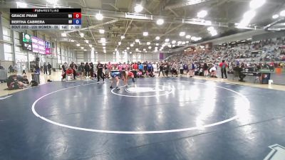 U20 Women - 50 lbs Cons. Round 2 - Gracie Pham, WA vs Bertha Cabrera, NV