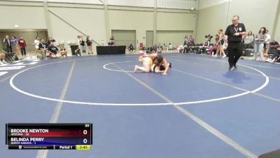 235 lbs Quarters & 1st Wb (16 Team) - Brooke Newton, Arizona vs Belinda Perry, North Dakota