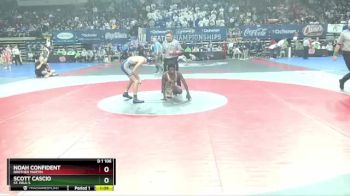 D 1 106 lbs Semifinal - Noah Confident, Brother Martin vs Scott Cascio, St. Paul`s