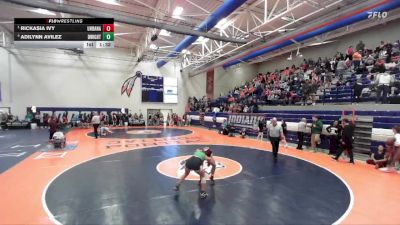 140 lbs Semifinal - Rickasia Ivy, Urbana (H.S.) vs Adilynn Avilez, Dwight